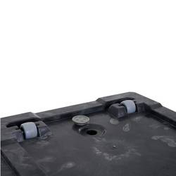 Siena Garden FARO STONE LA936-71 Box na rostliny polypropylen betonová optika , černá