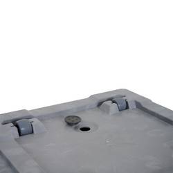 Siena Garden FARO STONE LA935-71 Box na rostliny polypropylen betonová optika , šedá
