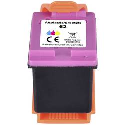 Renkforce Ink náhradní HP 62, C2P06AE kompatibilní azurová, purppurová, žlutá RF-5705432