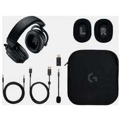 Logitech PRO X 2 LIGHTSPEED Headset uzavřená (Over Ear) Bluetooth®, kabelová, Bez kabelu stereo černá regulace hlasitosti Gaming