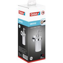 tesa SMOOZ 40323-00000-00 zásobník na mýdlo 200 ml chrom (lesklý), bílá (satinovaná)