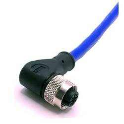 Mueller Electric C4D81M005 konektor akčního/snímacího členu , C4D81M005, piny: 4, 5 m, 1 ks