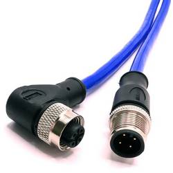 Mueller Electric C4AD81M010 konektor akčního/snímacího členu , C4AD81M010, piny: 4, 10 m, 1 ks