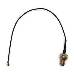 Mueller Electric AI-000918-6 koaxiální kabel RP-SMA zástrčka IPEX zástrčka 0.15 m černá 1 ks
