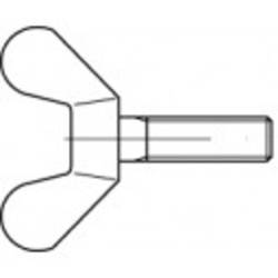 TOOLCRAFT 1060584 křídlový šroub M5 10 mm DIN 316 nerezová ocel A2 100 ks