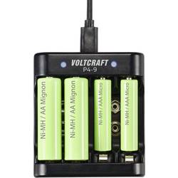 VOLTCRAFT P4-9 nabíječka akumulátorů NiMH AAA, AA, 9 V