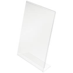 Deflecto 47501 Classic Image® stolní stojan Použití pro formát papíru: DIN A5 na výšku transparentní 12 kusů/balení 12 ks