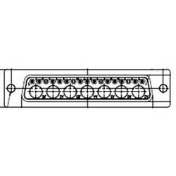 Molex Molex MOL Power & Signal Sol. 1731070069 D-SUB zástrčka Pólů: 24 pájené 1 ks Carton