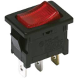 C & K Switches DA102J12S215QF kolébkový spínač 125 V/AC 16.00 A 1x zap/vyp s aretací/s tlačítkem 1 ks Bulk