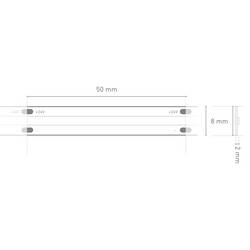 Barthelme 51542930 LED pásek Energetická třída (EEK2021): F (A - G) pájitelné 24 V/DC 5000 mm bílá 5 m