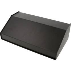 Hammond Electronics 1456FH3BKBK pultové pouzdro 211 x 165 x 76 hliník černá 1 ks