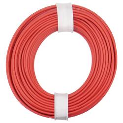 Donau Elektronik 175-010 lanko/ licna LiY 1 x 0.75 mm² + 1 x 0.75 mm² červená 1 ks