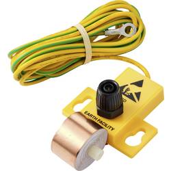 TRU COMPONENTS Kulaté kabelové oko ESD zemnicí konektor vnitřní odpor Vč. měděného pásku Bag