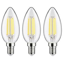 Paulmann 29199 LED Energetická třída (EEK2021) A (A - G) E14 svíčkový tvar 2.5 W teplá bílá (Ø x v) 35 mm x 98 mm 3 ks