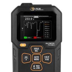 PCE Instruments digitální multimetr, datalogger, CAT III 1000 V, CAT IV 600 V, Displej (counts): 9999