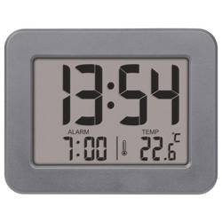 TFA Dostmann 60.2044.10 Quartz budík šedá časů buzení 1