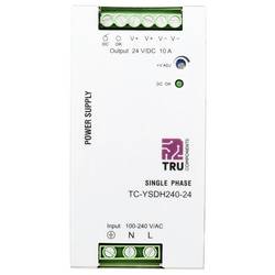 TRU COMPONENTS TC-13850160 síťový zdroj na DIN lištu 24 V/DC 10 A 240 W Počet výstupů:1 x Obsah 1 ks