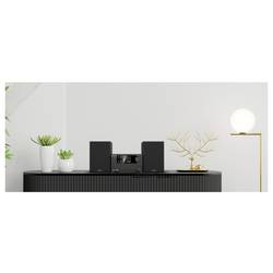 Kenwood M-725DAB-B stereo systém DAB+, Bluetooth, CD, USB, 2 x 25 W černá