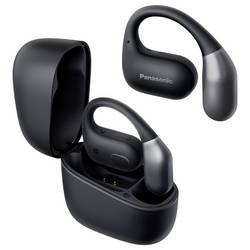 Panasonic RB-F10DE-K špuntová sluchátka (In Ear) Bluetooth® černá Redukce šumu mikrofonu Nabíjecí pouzdro sportovní