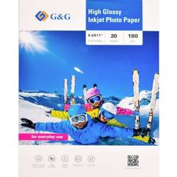 G&G 180GSM-8.5X11-20 fotografický papír 180 g/m² 20 ks