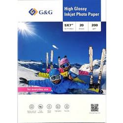 G&G 200gsm-5X7-20 fotografický papír 200 g/m² 20 ks