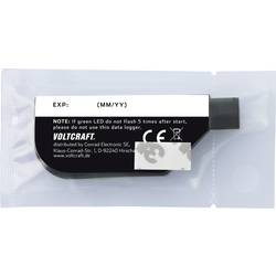 VOLTCRAFT VC-11576730 DLS-200 jednorázový teplotní datalogger Měrné veličiny teplota -30 do 70 °C jednocestný datalogger, funkce PDF