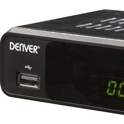 Denver DVBS-206HD satelitní HD přijímač přední USB slot počet tunerů: 1