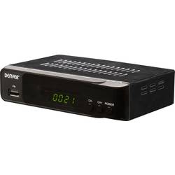 Denver DVBS-206HD satelitní HD přijímač přední USB slot počet tunerů: 1