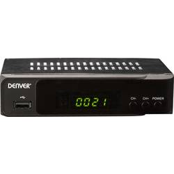 Denver DVBS-206HD satelitní HD přijímač přední USB slot počet tunerů: 1