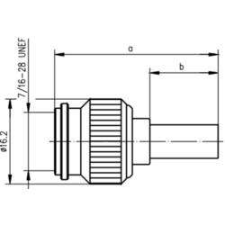 Telegärtner 100023703 100023703 TNC konektor zástrčka, rovná 50 Ω 1 ks