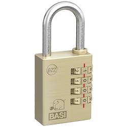 Basi 6220-4000 visací zámek na heslo, mosaz