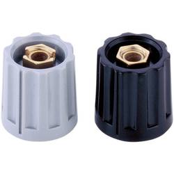 Mentor 331.6 331.6 otočný knoflík s ukazatelem černá (Ø x v) 15 mm x 14 mm 1 ks