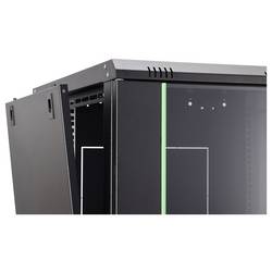 Digitus DN-19 16U-6/6-EC-SW 19 nástěnná rozváděcí skříň (š x v x h) 600 x 816 x 600 mm 16 U černá, černá (matná), černá (RAL 9005)