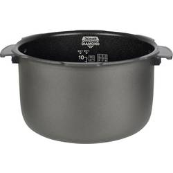 Cuckoo CRP-P1009S vařič rýže černá s displejem, s funkcí páry, ochrana proti přehřátí