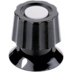 Mentor 476.61 476.61 otočný knoflík s ukazatelem černá (Ø x v) 31.5 mm x 24.5 mm 1 ks Piece