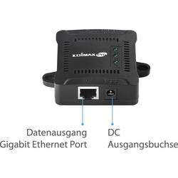 EDIMAX GP-101ST PoE splitter 1 GBit/s IEEE 802.3at (25.5 W)