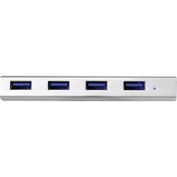 Renkforce RF-3703155 USB Hub 4 porty USB-A USB 3.0 5 GBit/s hliník