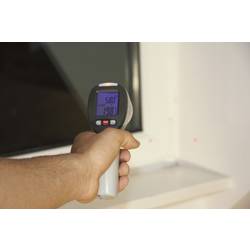 infračervený teploměr VOLTCRAFT IR-SCAN-350RH/2, Optika 20:1, -50 - +380 °C, pyrometr, skener rosného bodu