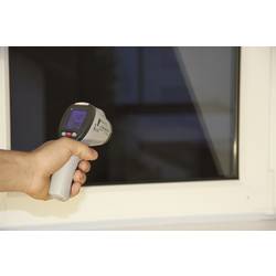 infračervený teploměr VOLTCRAFT IR-SCAN-350RH/2, Optika 20:1, -50 - +380 °C, pyrometr, skener rosného bodu