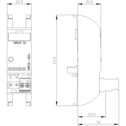 Siemens polovodičové relé 3RF29000EA18 1 ks