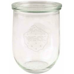 WECK 738 Skleněný kryt ve tvaru tylimiček, 1,5 l, bez kroužků a svorek