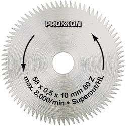 Proxxon Micromot 28 014 pilový kotouč 58 x 10 x 1 mm Počet zubů (na palec): 80 1 ks