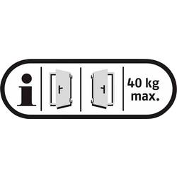 ABUS 788086 zavírač dveří