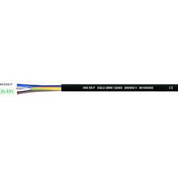 HELU 22299 vysokoteplotní kabel H05SS-F 3 G 1.5 mm² černá metrové zboží