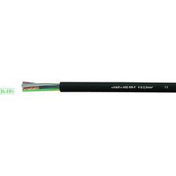 HELU 35019 kabel s gumovou izolací H05RR-F 5 G 0.75 mm² černá metrové zboží