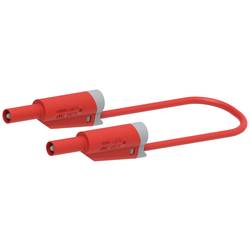 Electro PJP 2710-IEC-CD1-100R měřicí kabel lamelová zástrčka 4 mm lamelová zástrčka 4 mm 1.00 m červená 1 ks