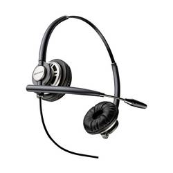 HP Poly HP Poly EncorePro 720D with Quick DC Headset otevřená (On Ear) kabelová stereo černá Potlačení hluku čelový pásek telefon