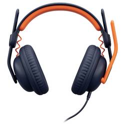 Logitech LOGI Zone Learn - CLASSIC BLUE - WW-9006 sluchátka otevřená (On Ear) modrá, oranžová