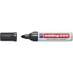 Edding 550 4-550001 permanentní popisovač černá Vodotěsné: Ano