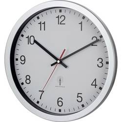 EUROTIME 56831-07 DCF nástěnné hodiny 30 cm x 43 mm, stříbrná